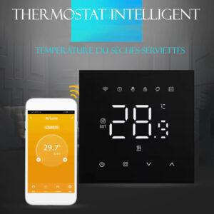 Thermostat tactile connecté